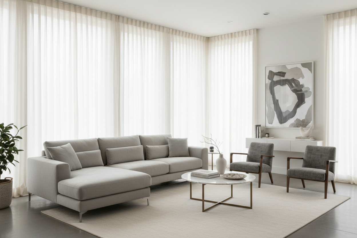 Rideaux pour salon moderne : comment bien choisir ?