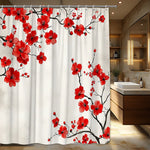 Rideau de douche fleuri - Vignette | PRESTIGE RIDEAUX