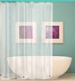 Rideaux de douche transparent simple - Vignette | PRESTIGE RIDEAUX