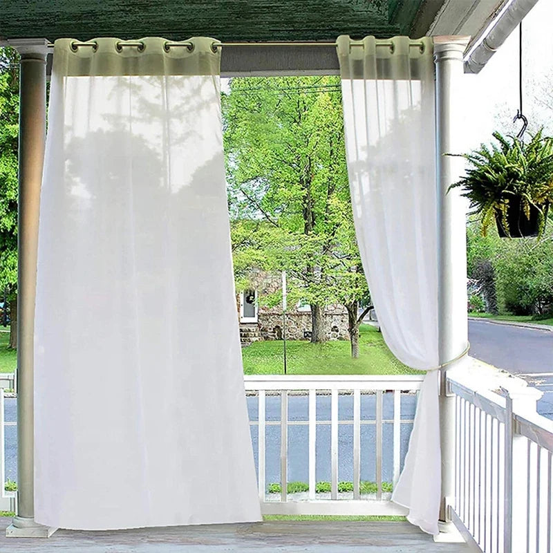 Rideaux extérieurs : comment choisir les meilleurs rideaux pour une terrasse, un balcon ou une pergola ?