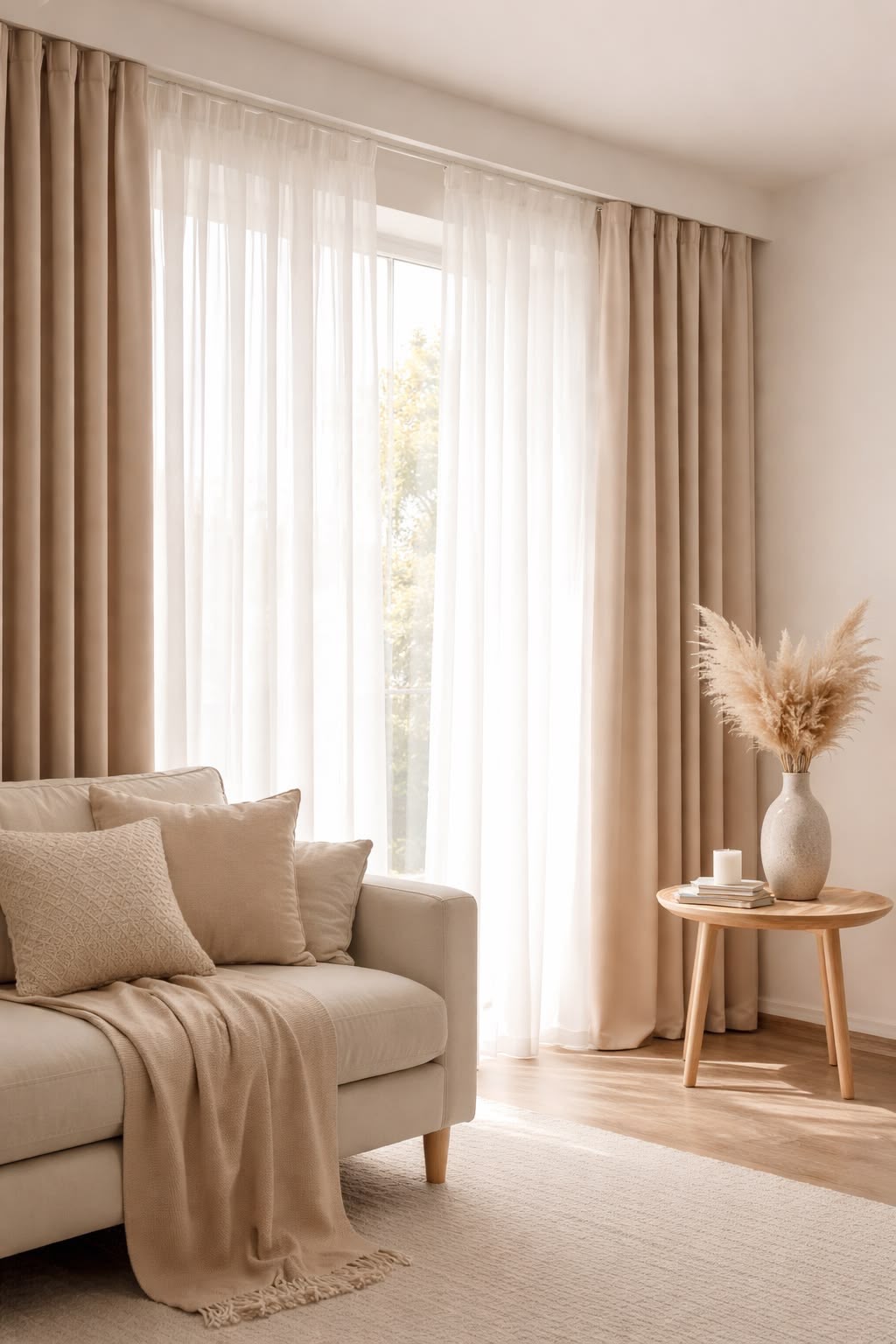 Rideaux pour petite fenêtre : astuces déco pour agrandir visuellement votre pièce