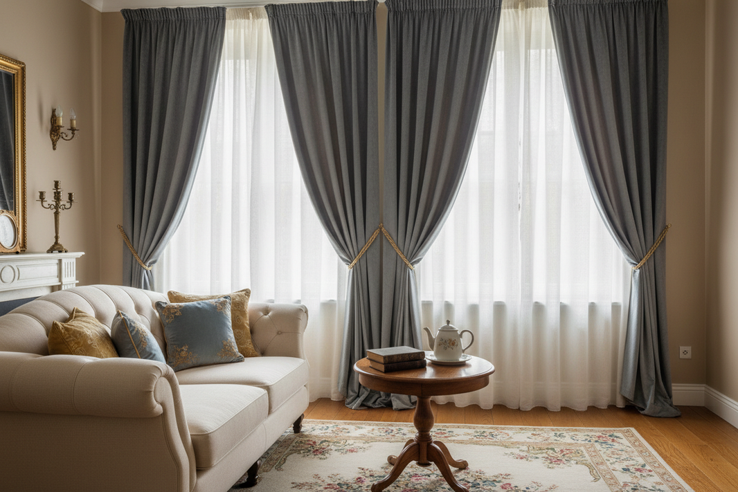 Comment choisir des rideaux pour un petit salon ?