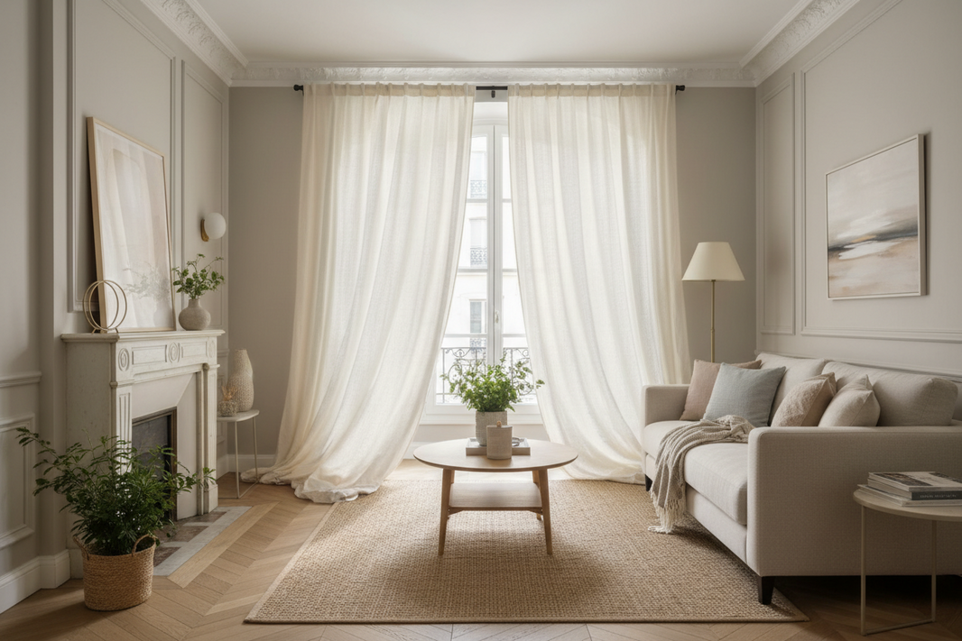 Rideaux pour appartement : optimiser la lumière et préserver son intimité