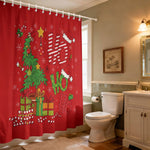 rideau de douche noël moderne et decoratif - Vignette | PRESTIGE RIDEAUX