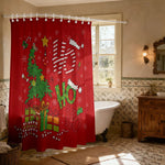 rideau de douche noël moderne et decoratif - Vignette | PRESTIGE RIDEAUX
