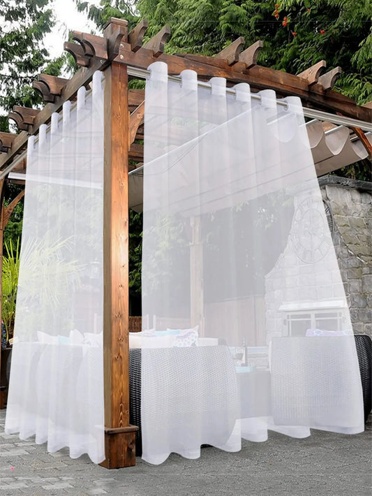 Rideau extérieur anti-UV pour balcon et terrasse