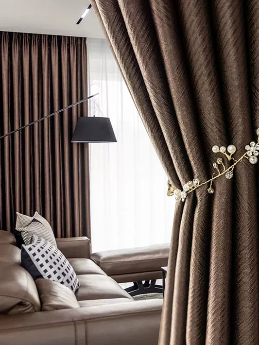 Rideaux isolant salon et chambre