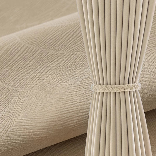 Rideaux occultants en coton et lin