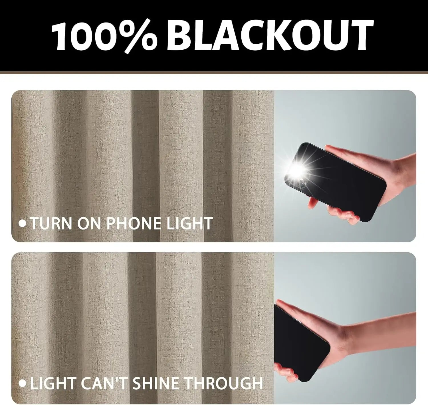 rideau écologique Blakout
