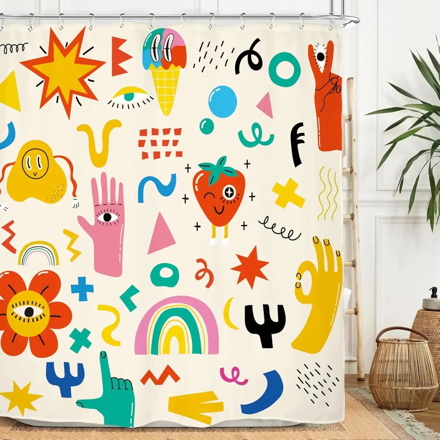 rideau hypoallergénique enfant