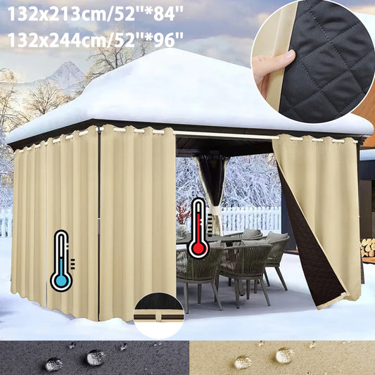 rideau imperméable extérieur