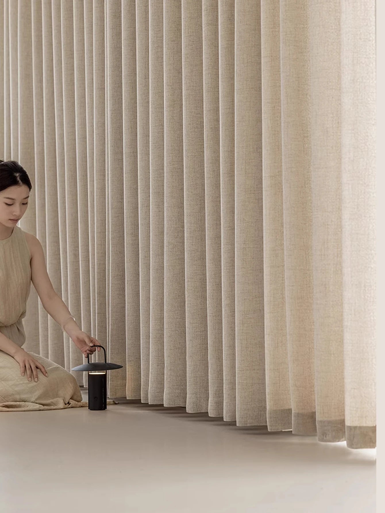 rideau japonais  salon