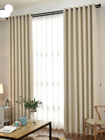 rideau occultant beige - Vignette | PRESTIGE RIDEAUX