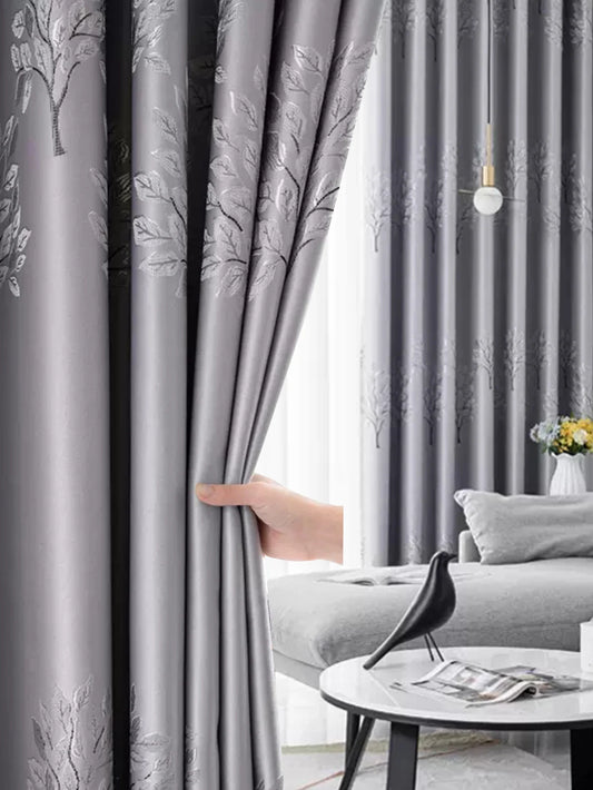 rideau occultant gris anthracite