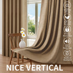 rideau occultant taupe - Vignette | PRESTIGE RIDEAUX