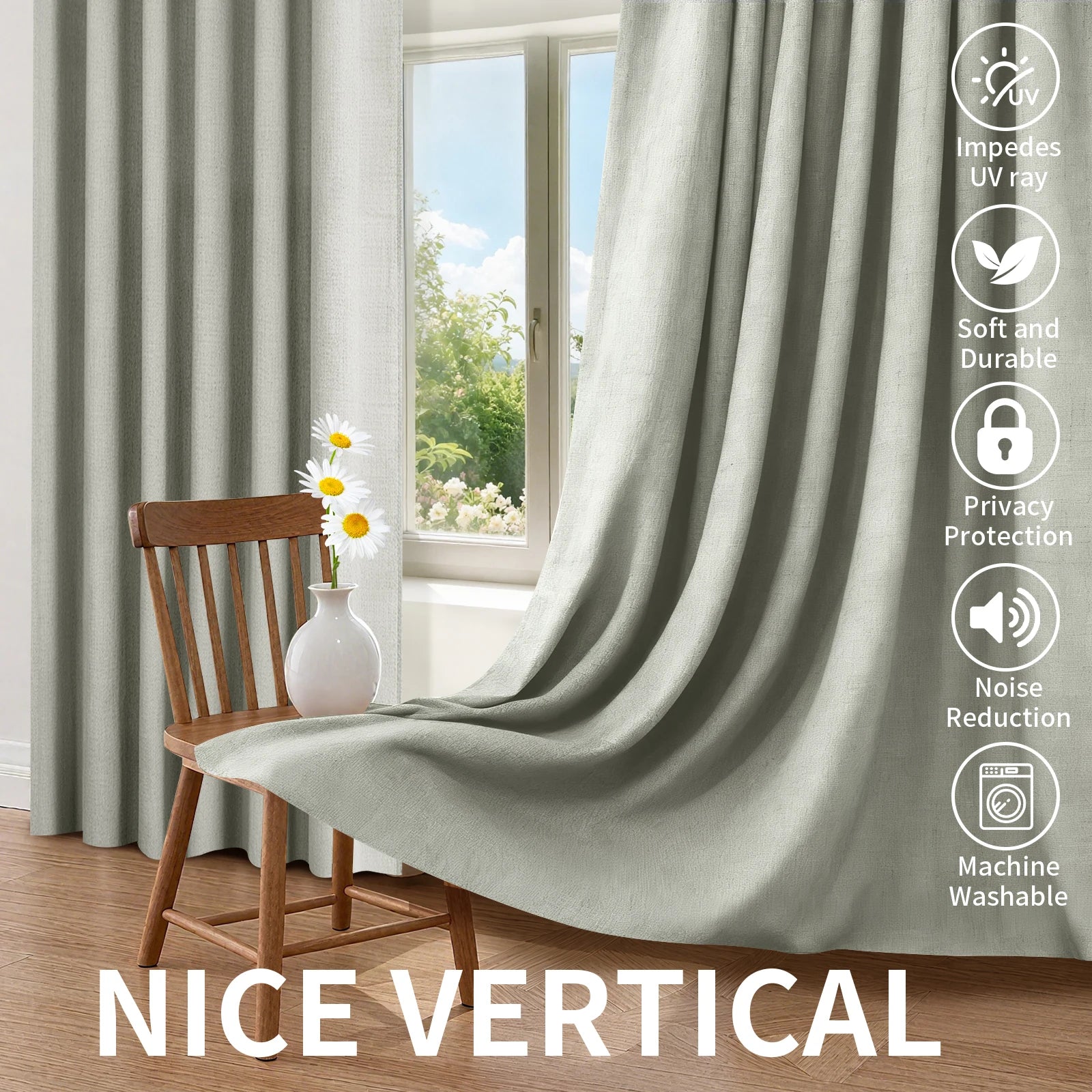 rideau occultant taupe gris