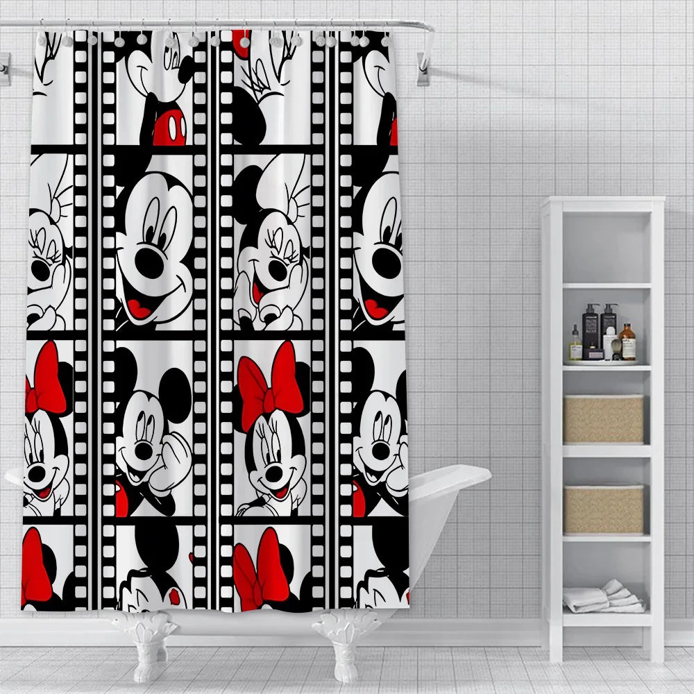 rideau sale de bain Mickey 4