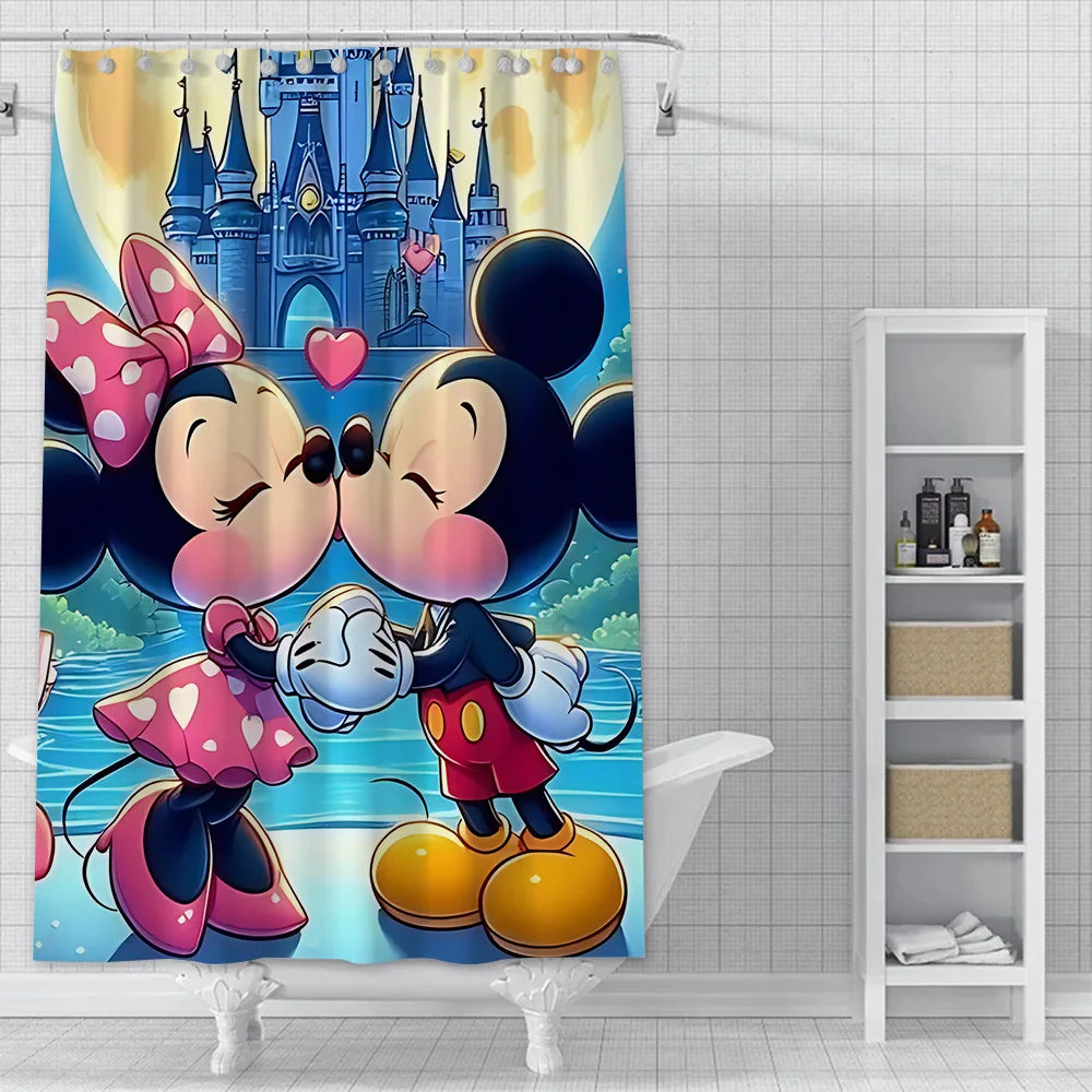 rideau sale de bain Mickey 9
