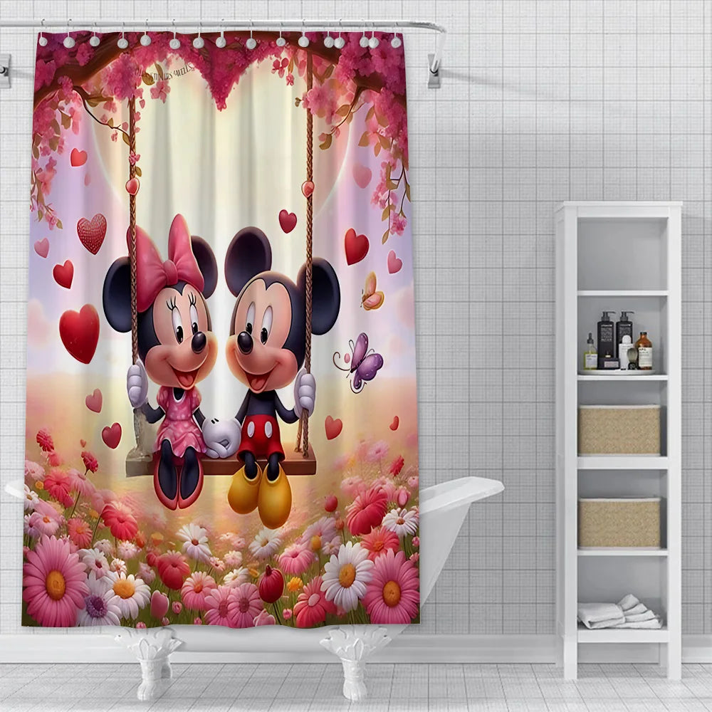 rideau sale de bain disney Mickey 1
