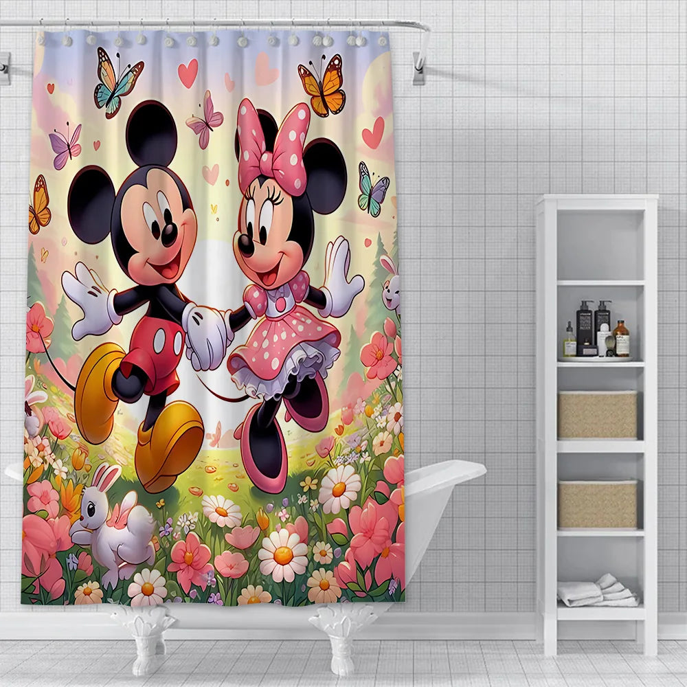 rideau sale de bain disney Mickey 3