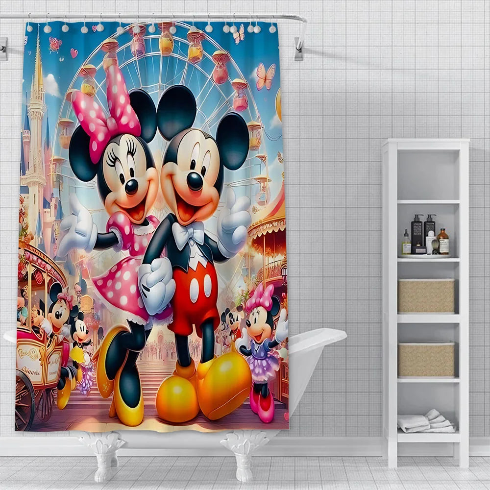 rideau sale de bain disney Mickey park