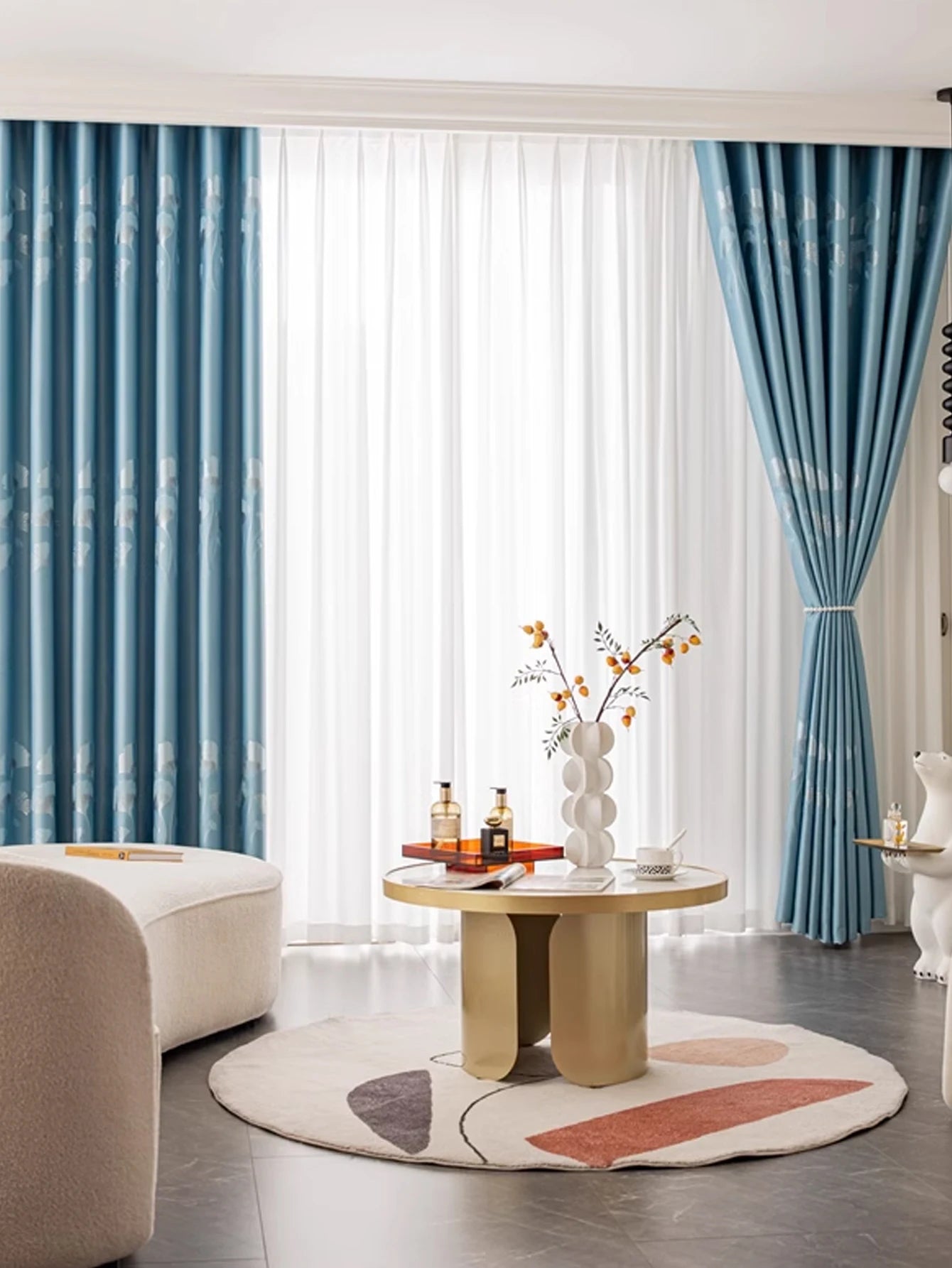 rideaux black-out sur mesure SALON