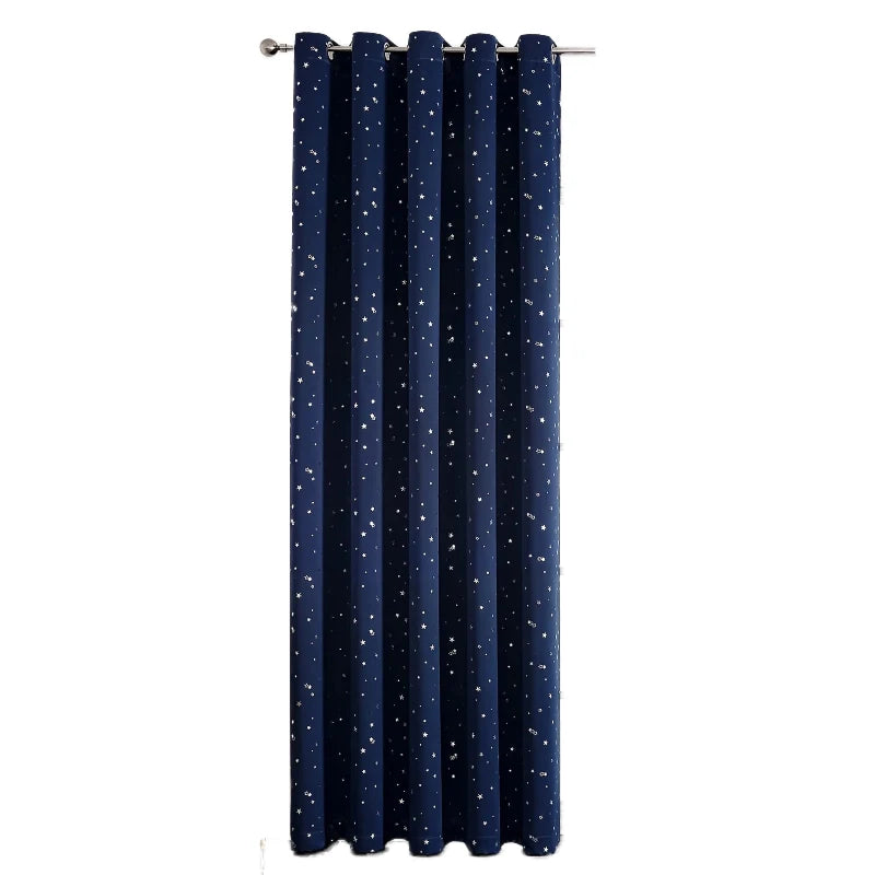 rideaux occultant enfant bleu foncé