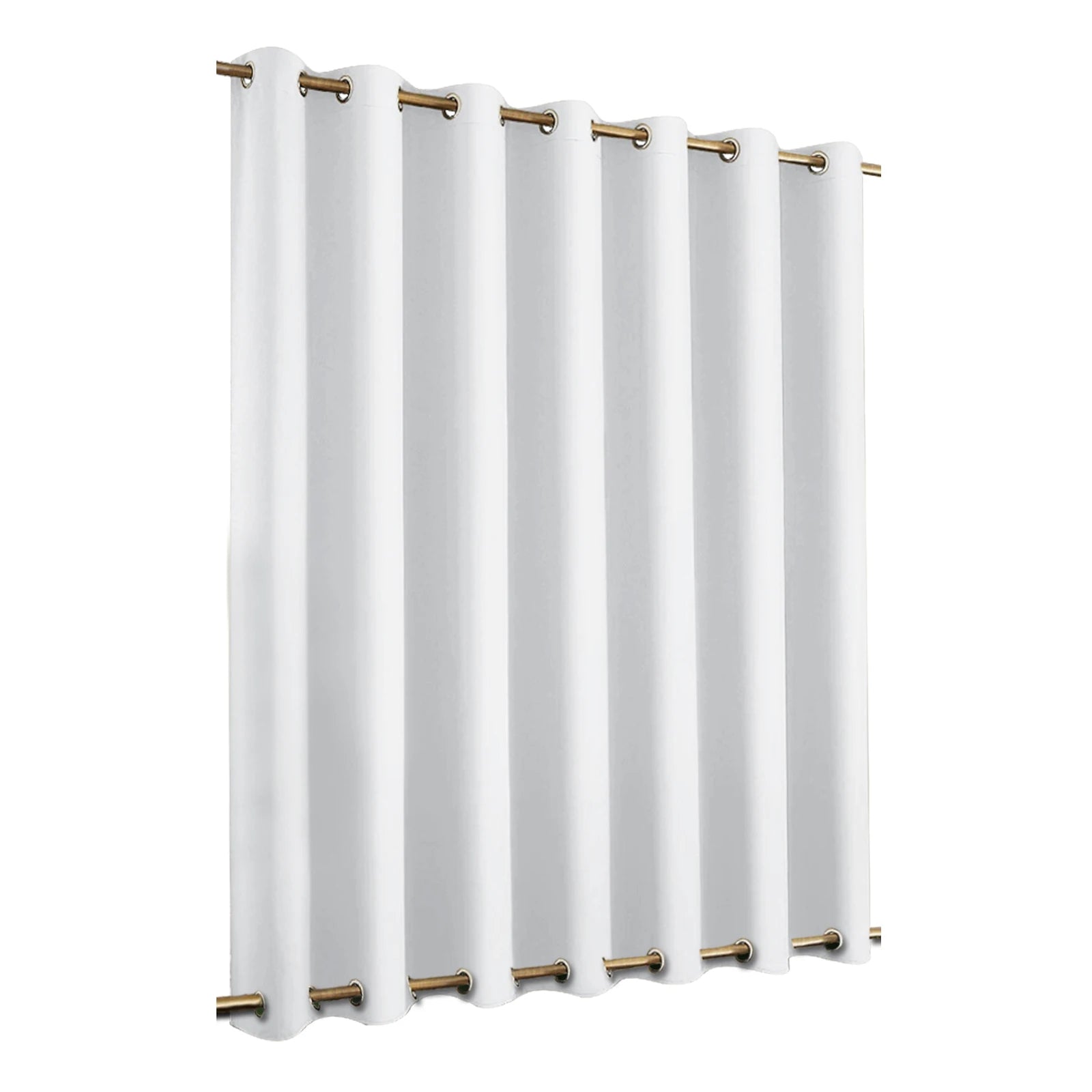 rideaux occultant extérieur blanc
