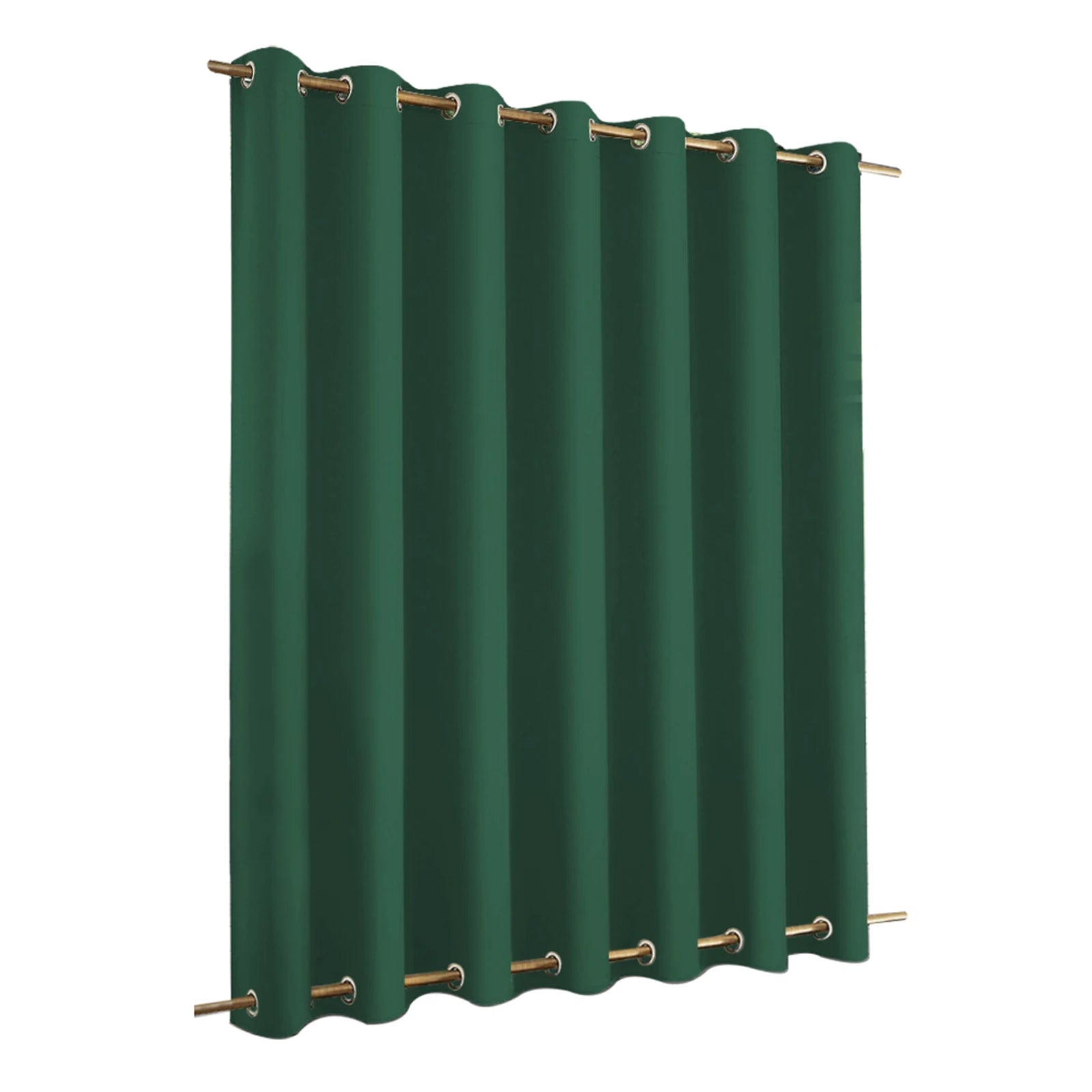 rideaux occultant extérieur vert foncée