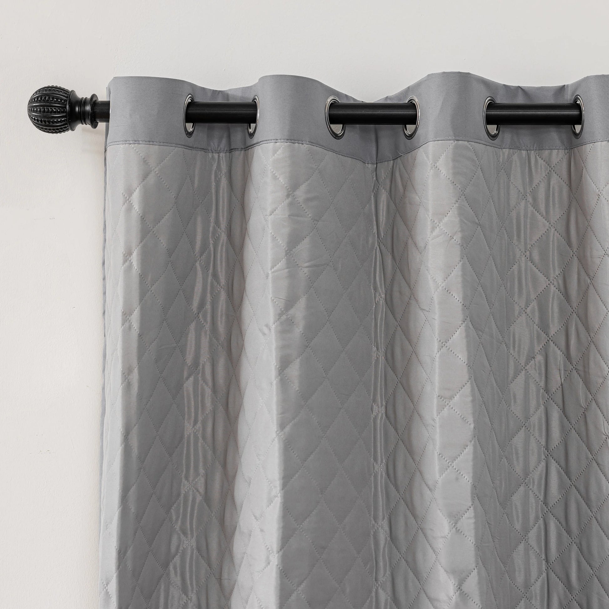 rideaux salon gris