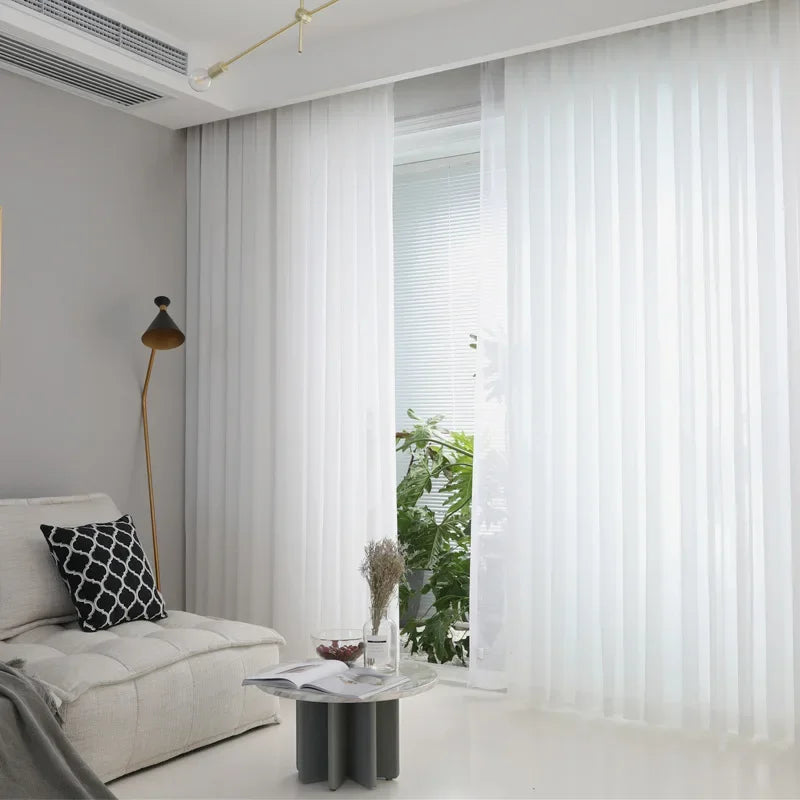 voile blanc salon