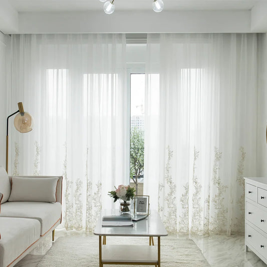 voile fleuri